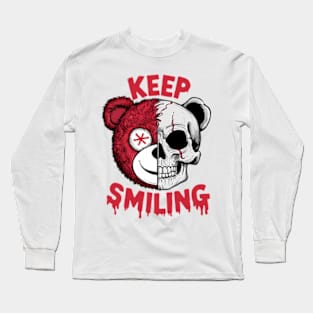 Keep Smiling - Bear Long Sleeve T-Shirt